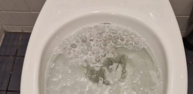 Verstopping toilet
